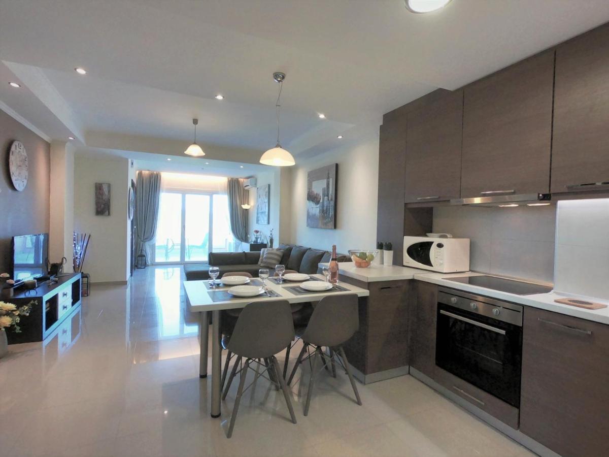 Sunshine Home 1 With Sea View Alepou Экстерьер фото