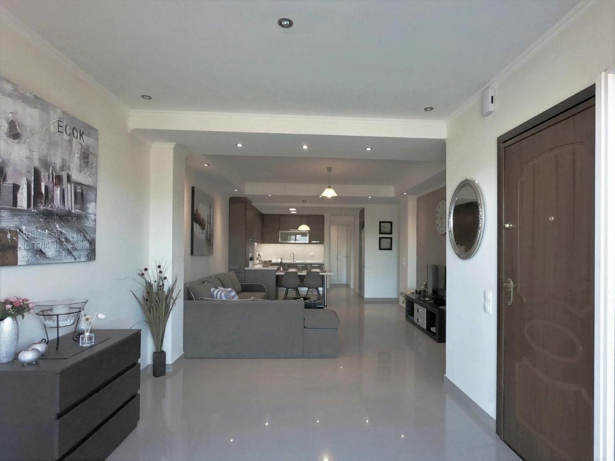 Sunshine Home 1 With Sea View Alepou Экстерьер фото