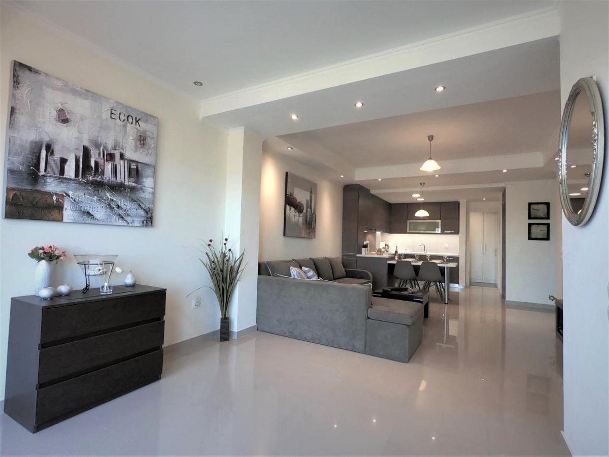 Sunshine Home 1 With Sea View Alepou Экстерьер фото